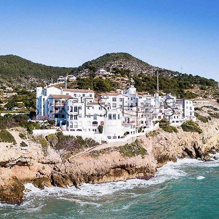 Alojate En Una Torre Sobre El Mar Apartman Sitges Kültér fotó